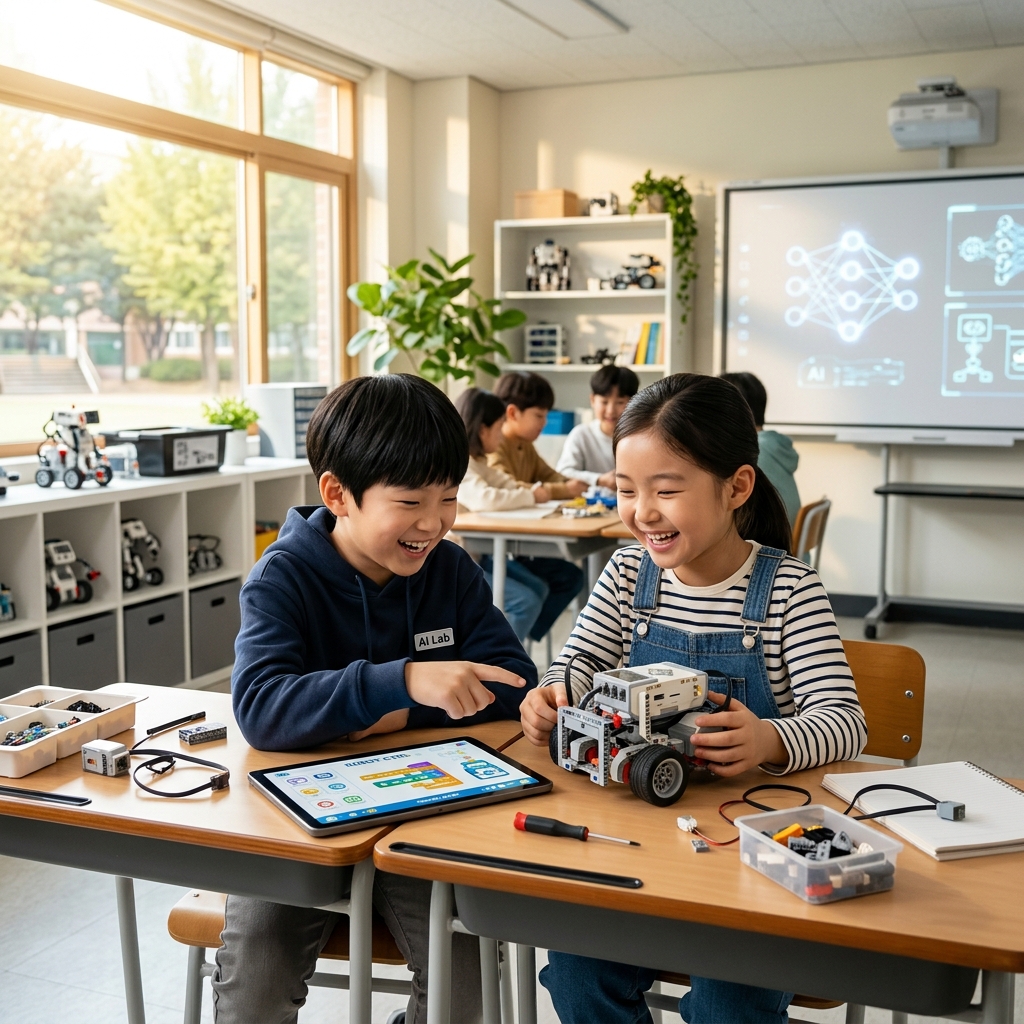 AI Education Background 3